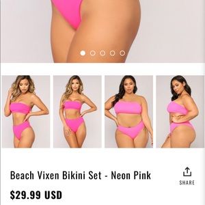 Fashion nova bikini - new with tags